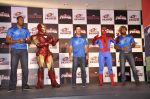 Mumbai Indians tie up with Spiderman in Mumbai on 7th April 2013 (18).JPG